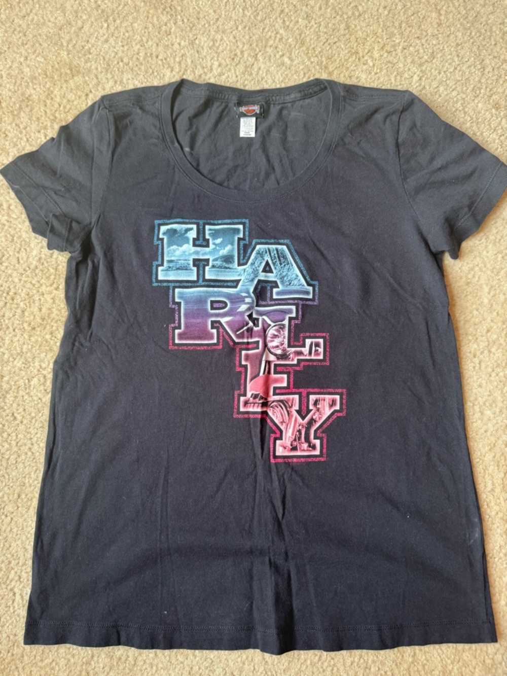 Women's Harley Davidson graphic t-shirt size Medium